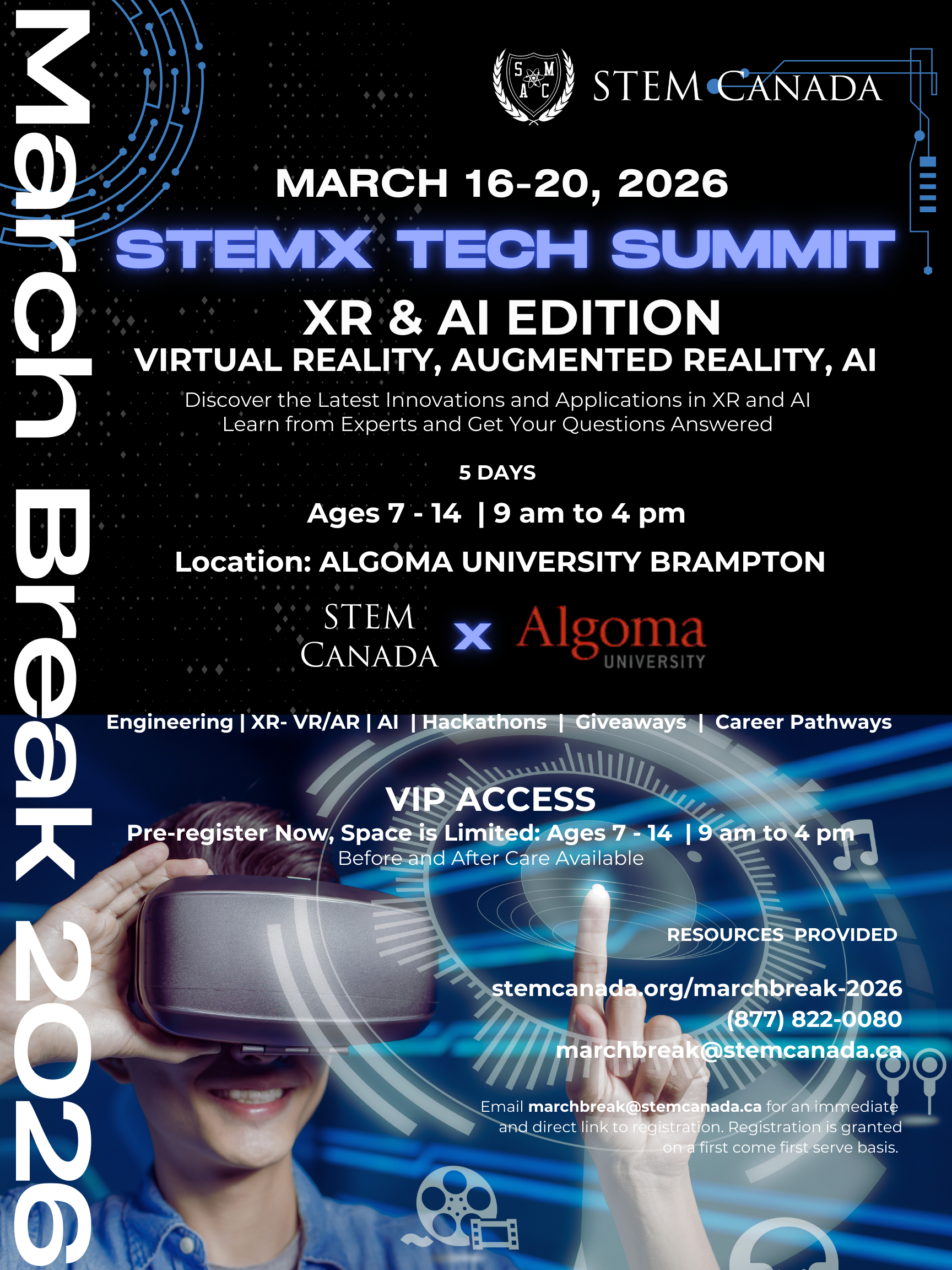 March Break Flyer 2026