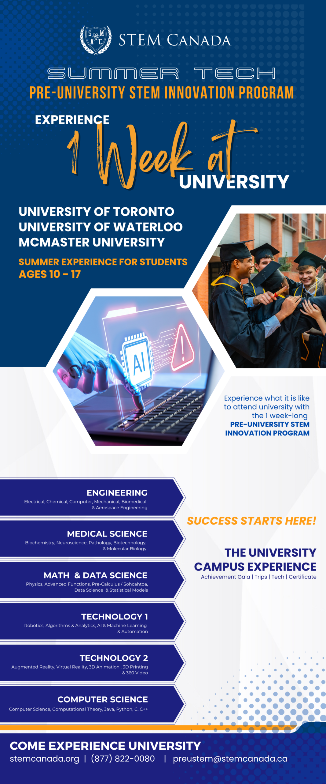 Pre-University STEM Program – Summer 2026